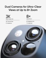 eufy Security SoloCam S340, Solar Security Cameras Wireless Outdoor - Image 5