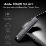 SSK 1TB USB Drive,External SSD Fast 550MB/s 2-in-1 Dual-Drive Type C - Image 4