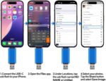2-Pack 128GB USB C Flash Drive Dual Flash Drive - Image 2