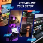 VSDINSIDE Macro Keypad, Stream Controller Deck Gaming Streaming Shortcut Keyboard - Image 3