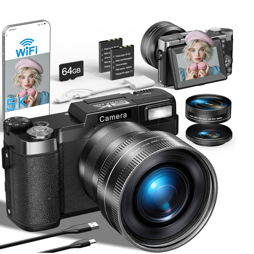 Untitled-design-2026-04-13T041320.725.png FLATIC 5K Digital Camera with WiFi - Image 1