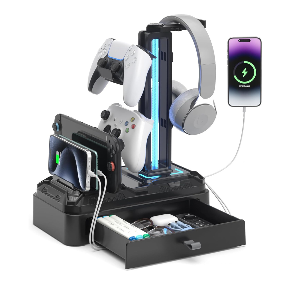 Untitled-design-2026-04-13T085516.120.png KDD Headphone Stand with USB A&C Charger Ports - Image 1